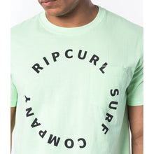 T-Shirt RIP CURL WOOP LOOP S/S TEE zielony - Koszulka - Adventure Sports
