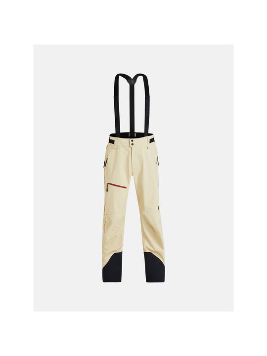 Spodnie narciarskie Peak Performance M Alpine GoreTex Pants beżowy
