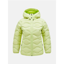 Kurtka puchowa Peak Performance W Helium Down Hood Jacket żółty - Adventure Sports
