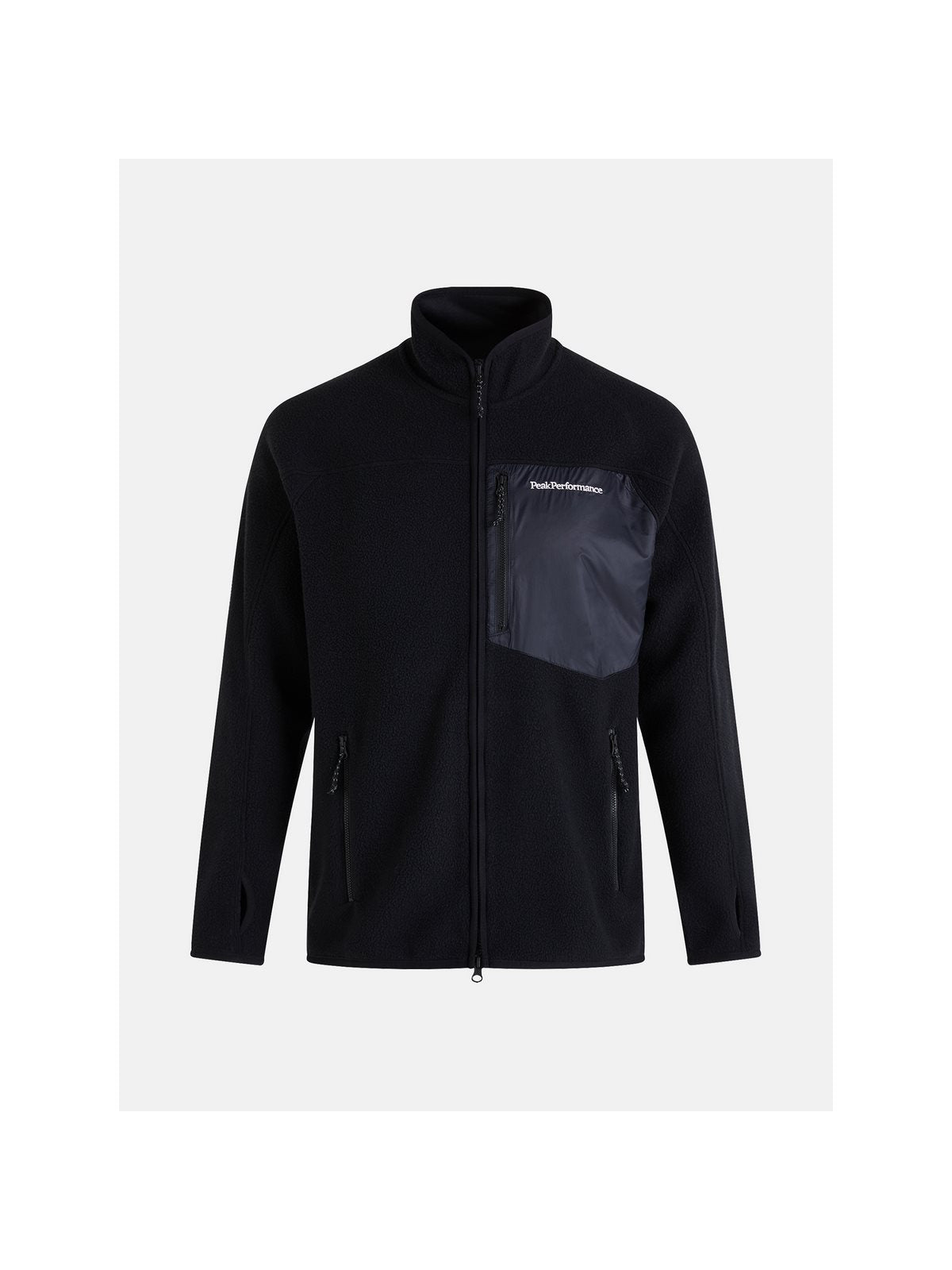 Bluza Peak Performance M Pile Zip Jacket czarny - Adventure Sports