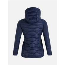 Kurtka puchowa Peak Performance W Helium Down Hybrid Hood niebieski - Adventure Sports
