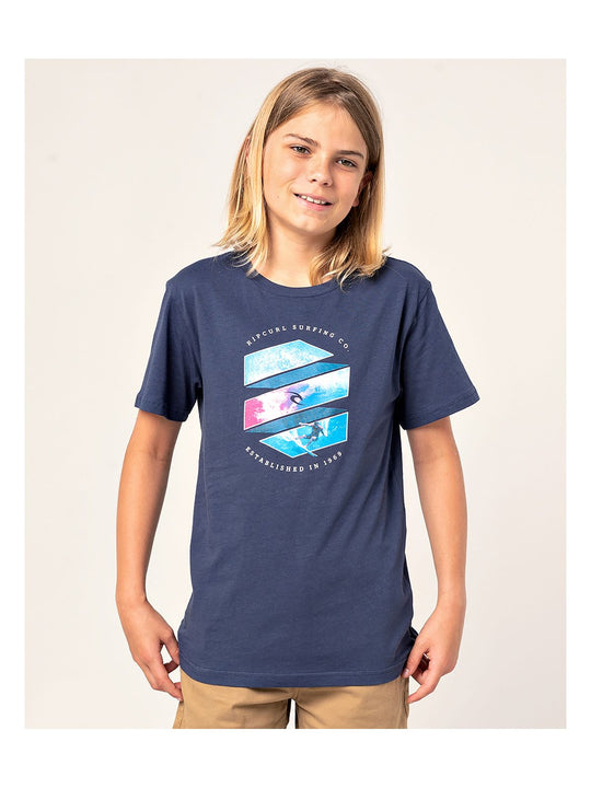 T-Shirt RIP CURL ACTION SHOT SS TEE - Koszulka - Adventure Sports
