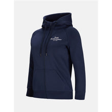 Bluza Peak Performance W Original Zip Hood - granatowy - Adventure Sports
