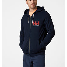 Bluza HELLY HANSEN HH LOGO FULL ZIP HOODIE granatowa - Adventure Sports
