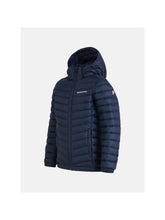 Kurtka puchowa Peak Performance Jr Frost Down Hood Jacket niebieski
