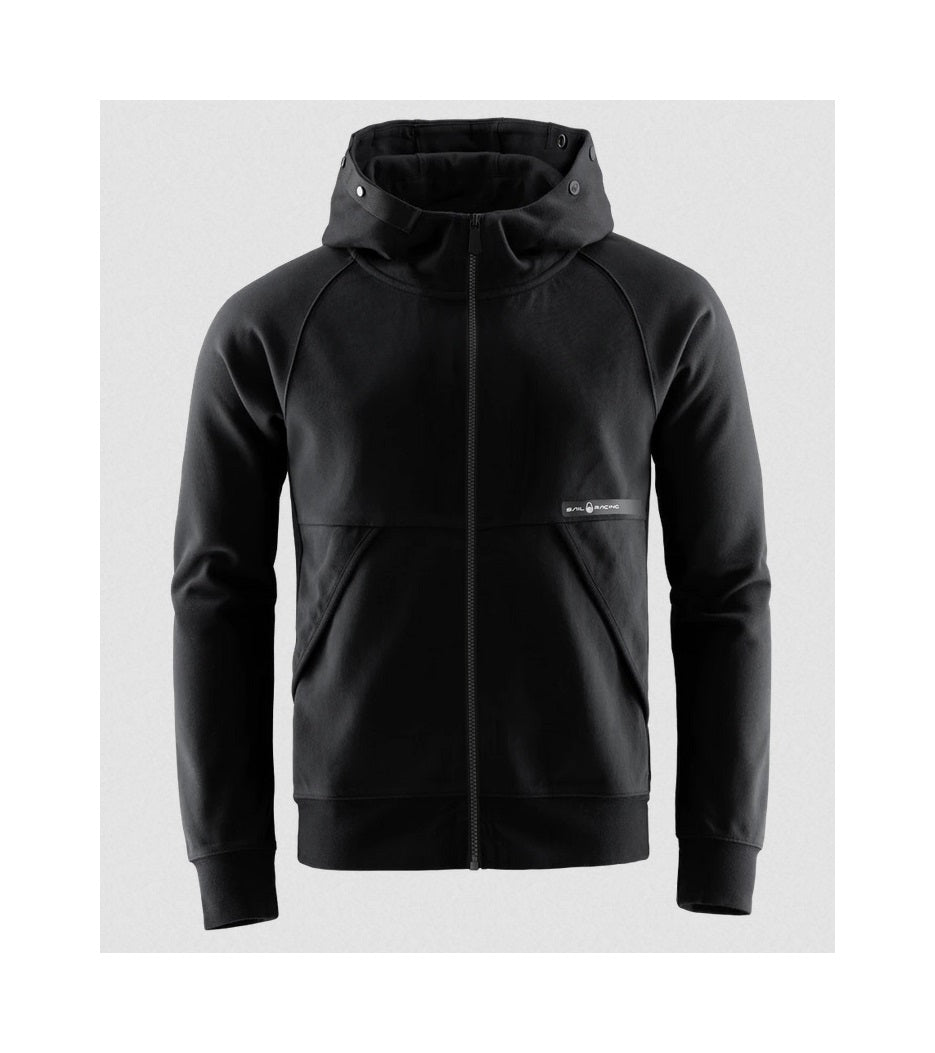 Bluza SAIL RACING RACE EDITION ZIP HOOD czarna - Adventure Sports
