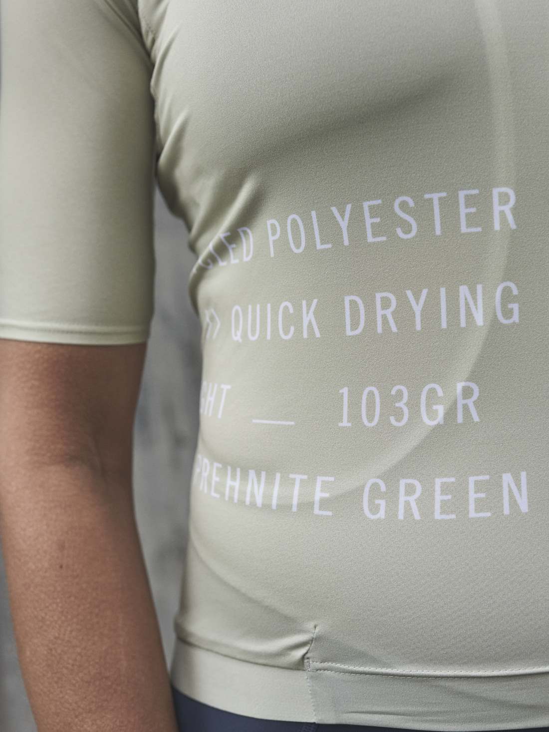 Koszulka rowerowa POC W's PRISTINE PRINT Jersey - zielony