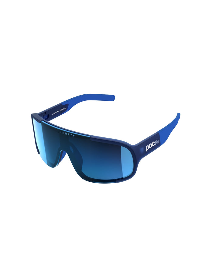 Okulary juniorskie POCito Aspire niebieski | Equalizer Grey/Space Blue Cat 3