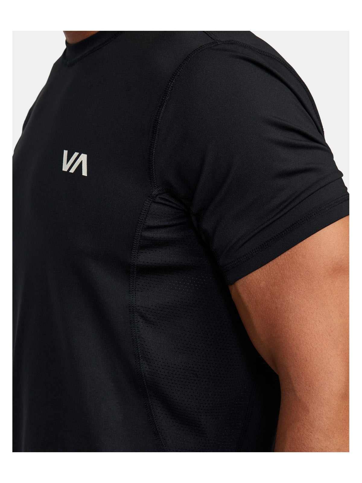 T-Shirt RVCA Sport Vent Ss czarny
