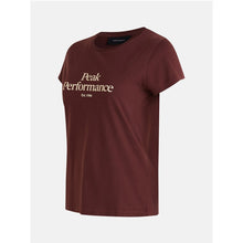 T-Shirt Peak Performance W Original Tee różowy - Koszulka - Adventure Sports
