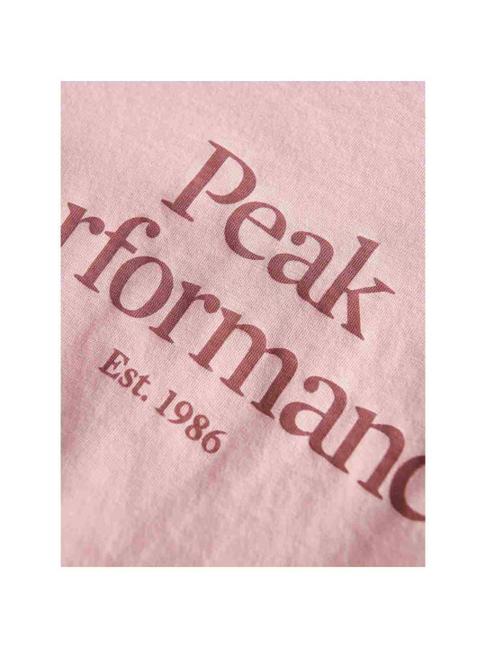 T Shirt Peak Performance W Original Tee - różowy
