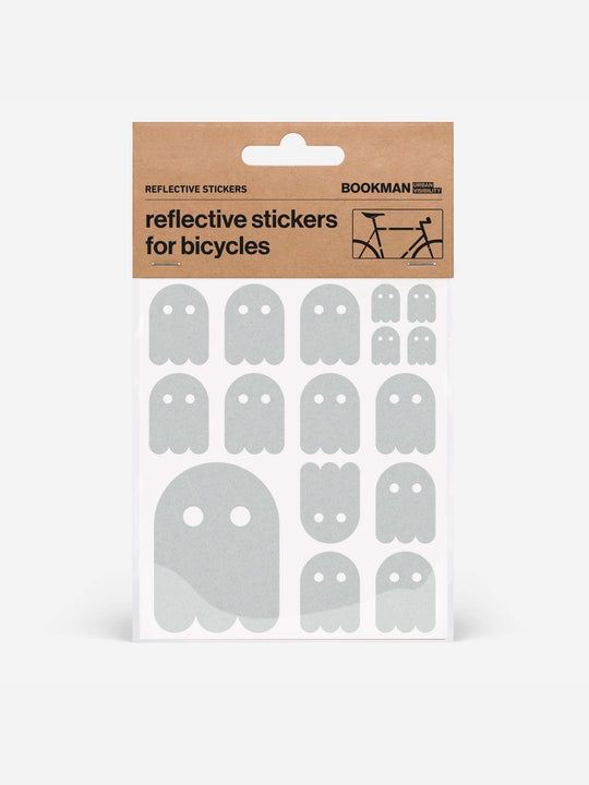 Naklejki odblaskowe BOOKMAN Reflective Stickers Ghost biały
