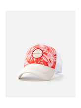 Czapka z daszkiem RIP CURL Sun Rays Trucker Hat - czerwony
