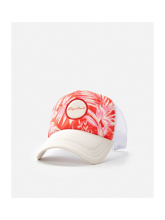 Czapka z daszkiem RIP CURL Sun Rays Trucker Hat - czerwony
