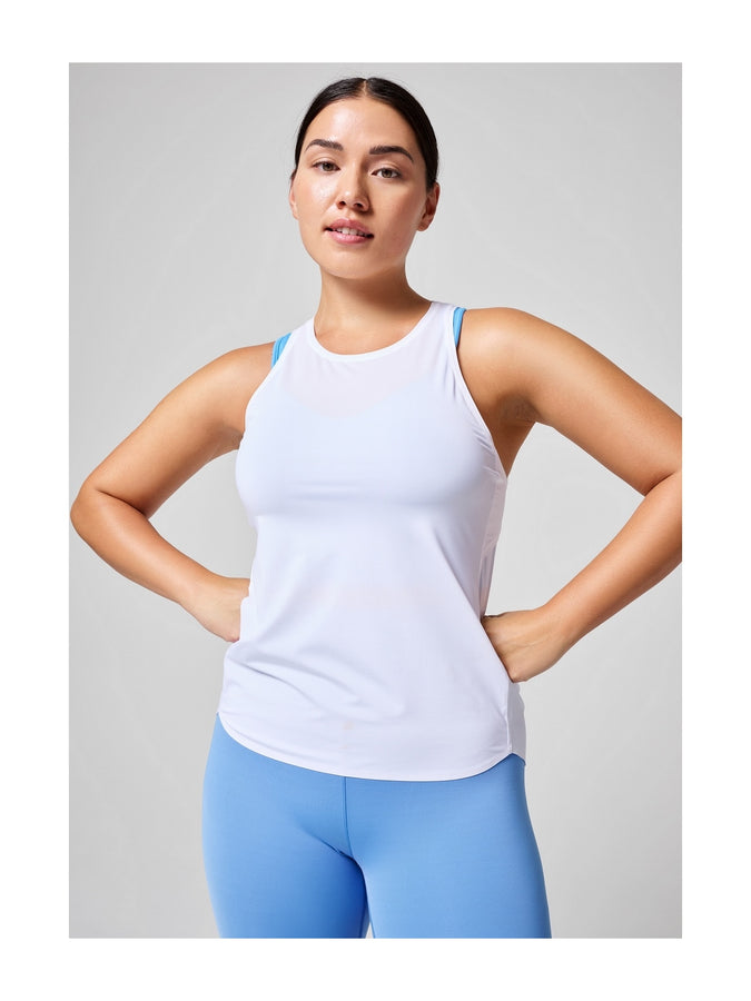 koszulka sportowa CASALL Technical Loose Tank biały