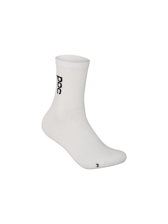Skarpety rowerowe POC Soleus Lite Long Sock białe