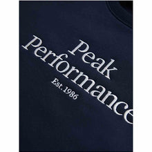 Bluza dresowa damska Peak Performance W Original Crew granatowy - Adventure Sports
