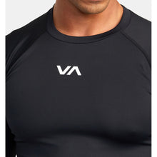 Koszulka RVCA Compression Ls czarny - Adventure Sports
