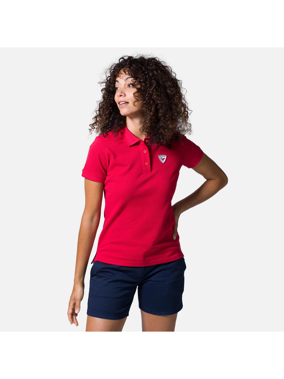 Koszulka ROSSIGNOL W Logo Polo - czerwony