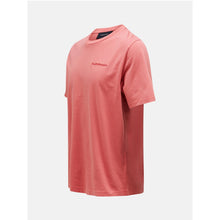 T-Shirt Peak Performance M Original Small Logo Tee różowy - Koszulka - Adventure Sports
