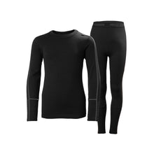 Bielizna Helly Hansen Jr Lifa Merino Midweight Set czarny - Adventure Sports
