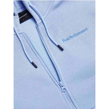 Bluza Peak Performance W Original Small Logo Zip niebieski - Adventure Sports
