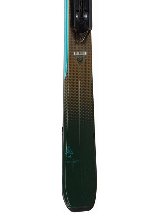 Narty ROSSIGNOL EXPERIENCE 74 W XP + wiązania LOOK W10 GW BLACK SPARKLE - Adventure Sports
