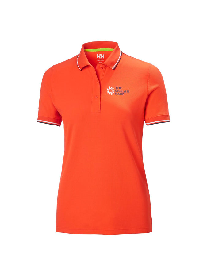 Koszulka polo Helly Hansen W The Ocean Race Polo - czerwony