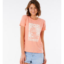 T-Shirt RIP CURL NORTH SHORE STANDARD TEE łososiowy - Koszulka - Adventure Sports
