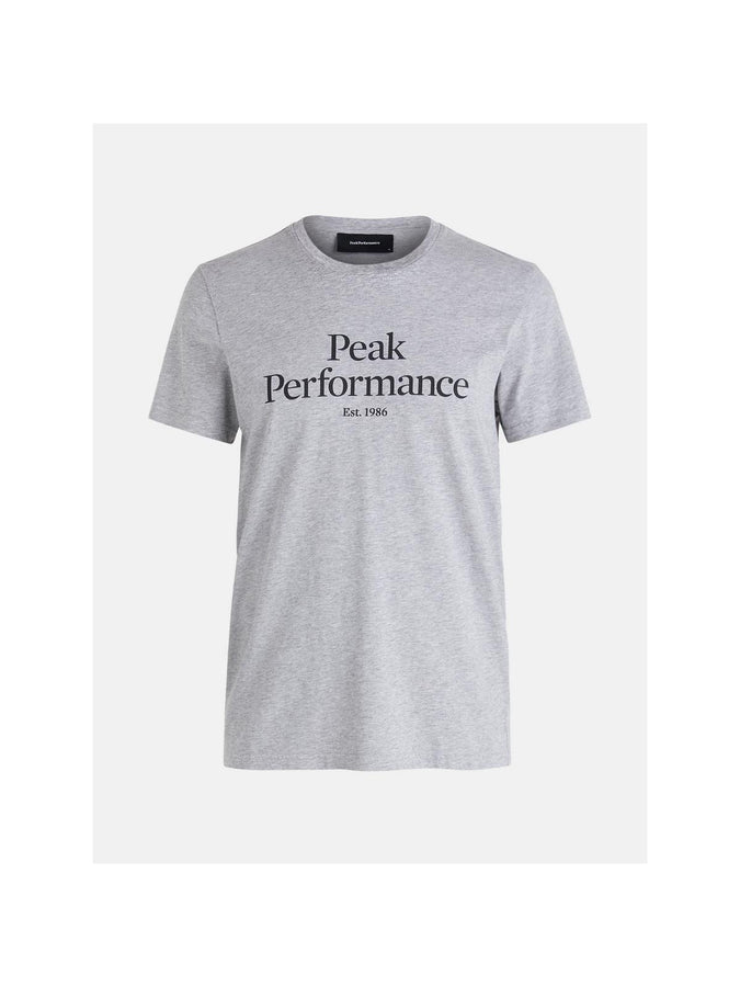 T-Shirt Peak Performance M Original Tee szary