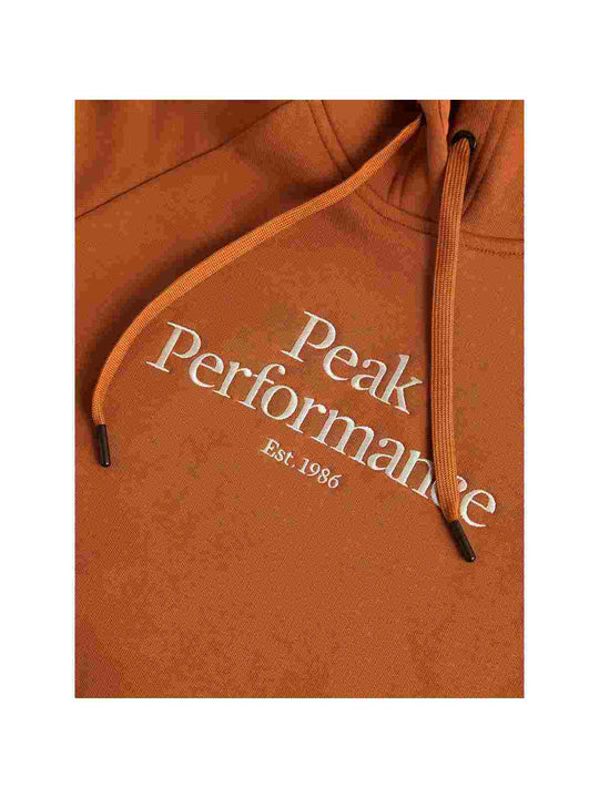 Bluza Peak Performance W Original Hood jasny brąz