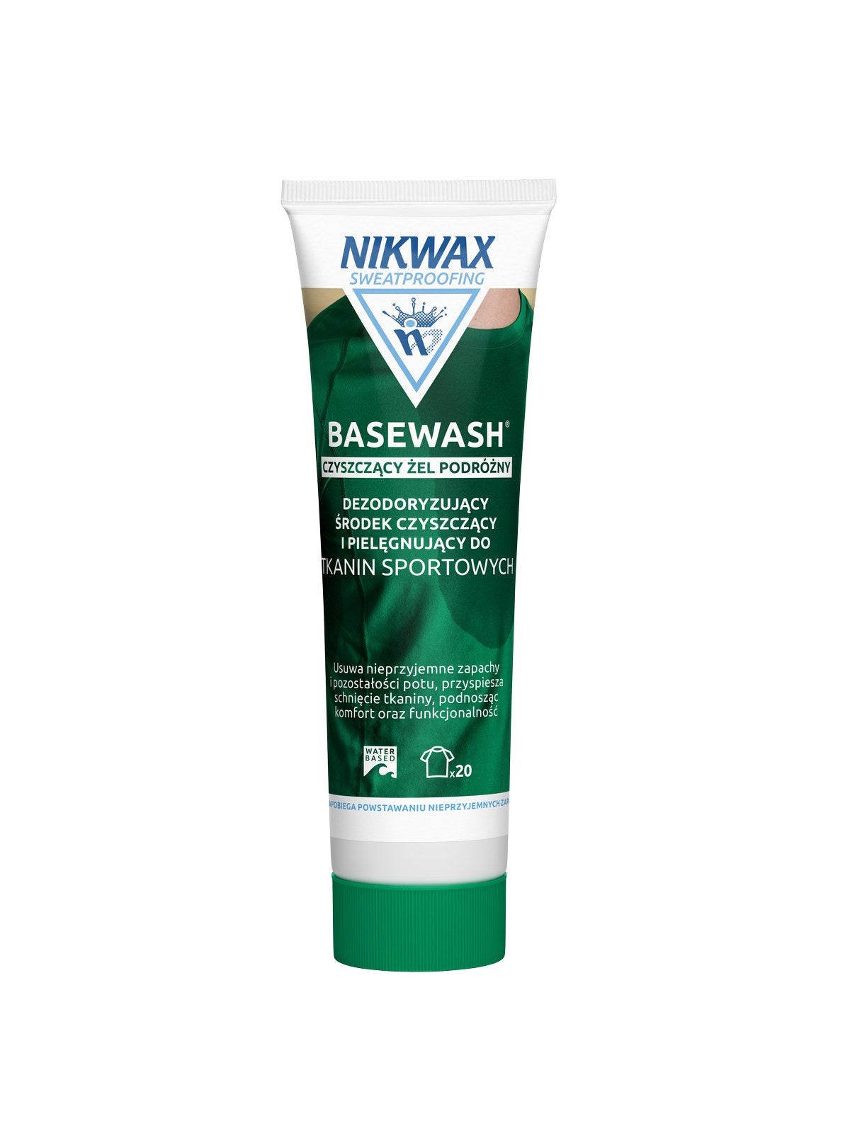 Środek piorący NIKWAX BaseWash w żelu - tubka 100 ml - Środki Czyszczące - Adventure Sports
