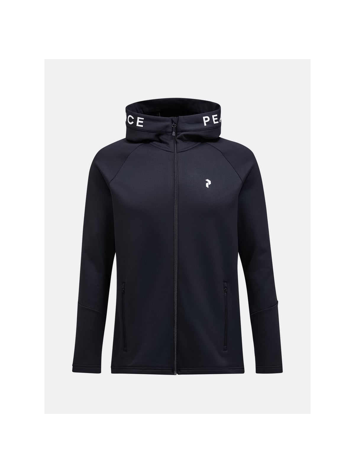Bluza męska Peak Performance M Rider Zip Hood czarny - Adventure Sports