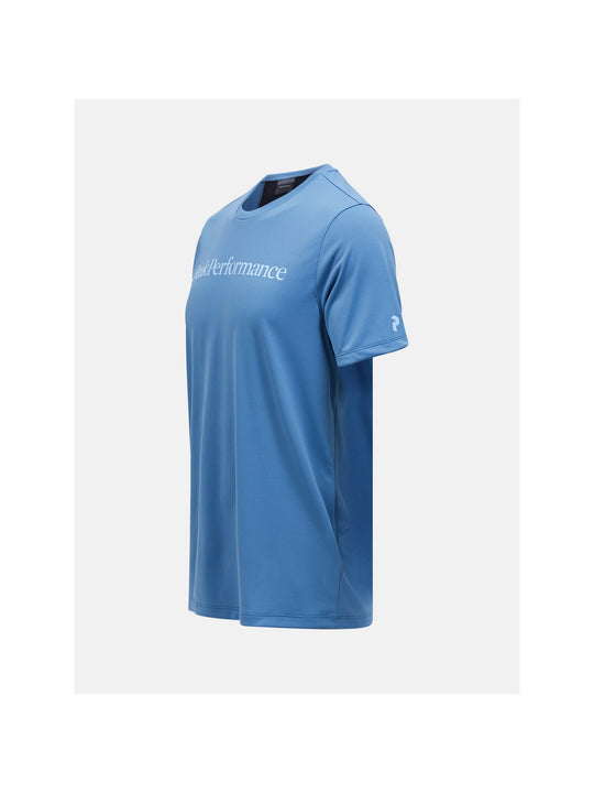 T-Shirt Peak Performance M Alum Light Short Sleeve niebieski