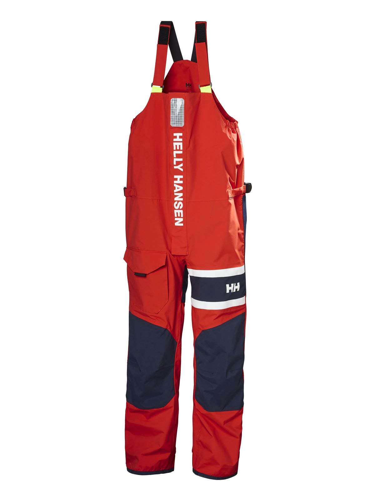Spodnie Helly Hansen Salt Coastal Bib - czerwony