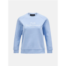 Bluza Peak Performance W Original Crew niebieski - Adventure Sports
