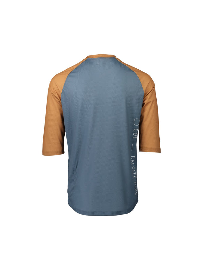Koszulka rowerowa POC MTB Pure 3/4 Jersey niebiesko brązowy