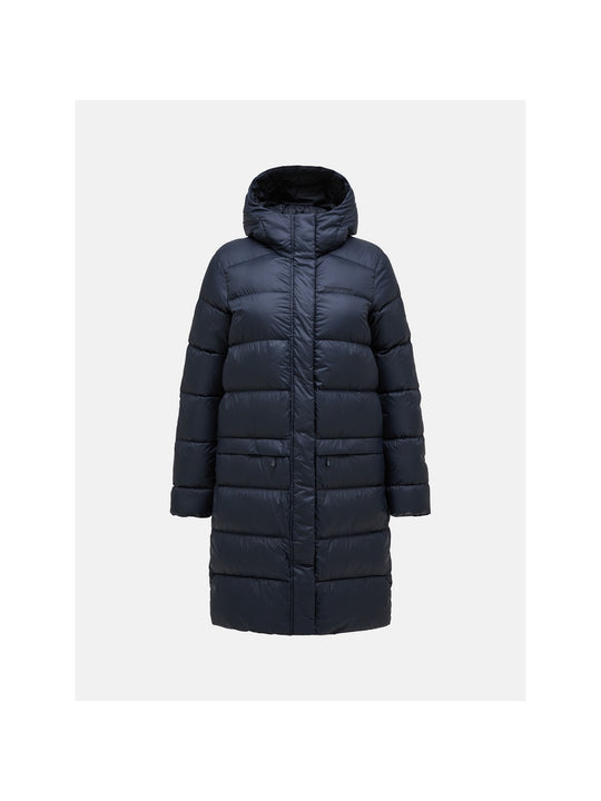 Kurtka puchowy Peak Performance W Frost Down Coat czarny
