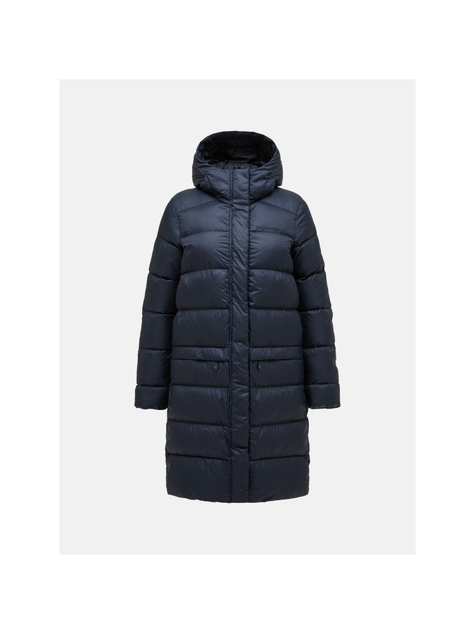 Kurtka puchowy Peak Performance W Frost Down Coat czarny