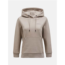 Bluza Peak Performance W Original Small Logo Hood beżowy - Adventure Sports
