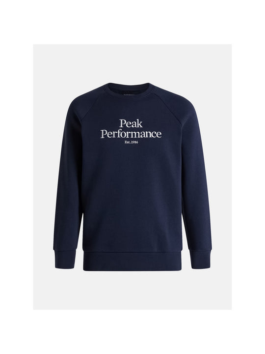 Bluza Peak Performance M Original Crew niebieski - Adventure Sports
