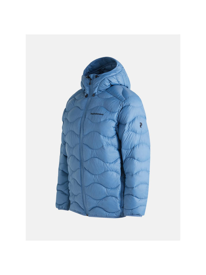 Kurtka puchowa Peak Performance M Helium Down Hood Jacket niebieski