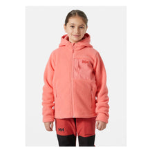 Bluza polarowa dziewczęca Helly Hansen Jr Champ Pile Jacket łososiowa - Adventure Sports

