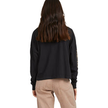 Longsleeve damski QUIKSILVER Oversized Crop LS W Tees - czarny - Koszulka - Adventure Sports
