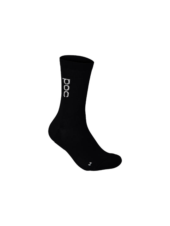 Skarpety rowerowe POC Ultra Sock Mid czarny - Adventure Sports
