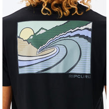 T-Shirt RIP CURL Vaporcool Rogue Tee czarny - Koszulka - Adventure Sports
