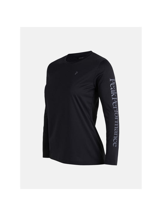 Koszulka Peak Performance W Alum Light Long Sleeve czarny - Adventure Sports
