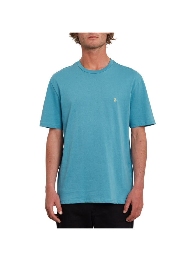 T-Shirt Volcom Stone Blanks Bsc Ss - niebieski