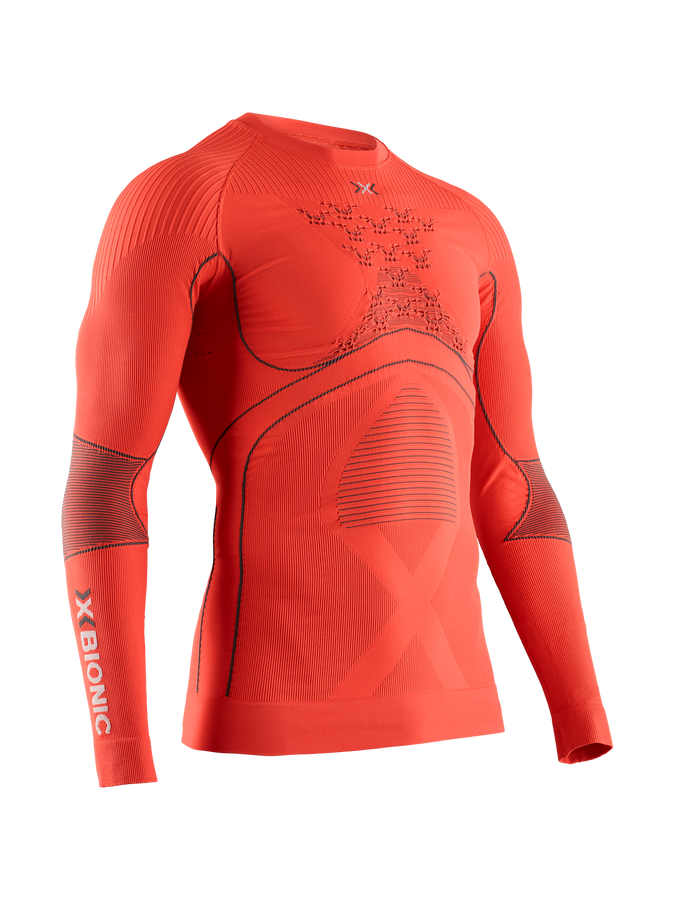 Koszulka Termoaktywna X-BIONIC ENERGY ACCUMULATOR 4.0 czerwona