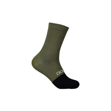 Skarpety rowerowe POC Flair Sock Mid zielony | czarny - Adventure Sports
